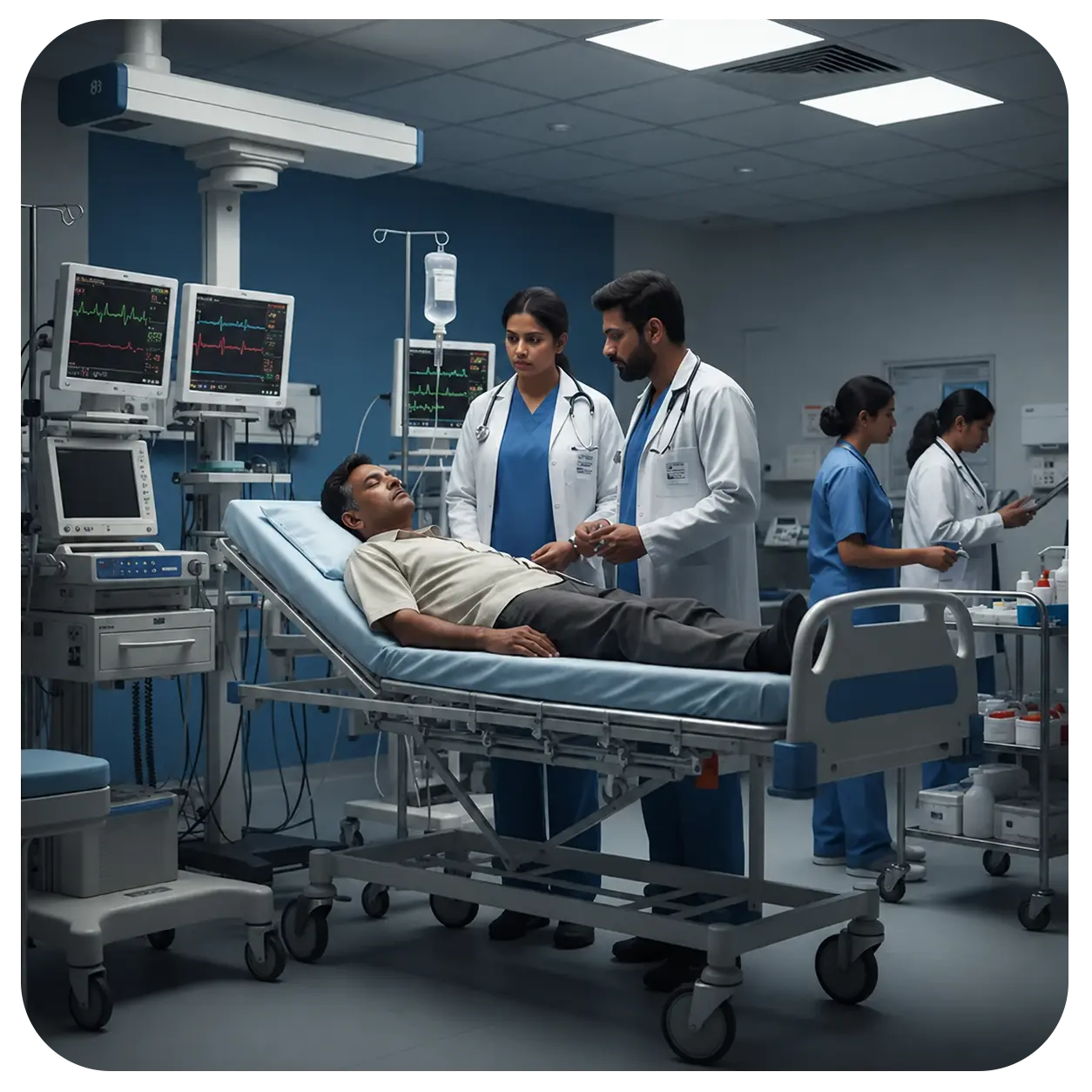 Unconscious in ER